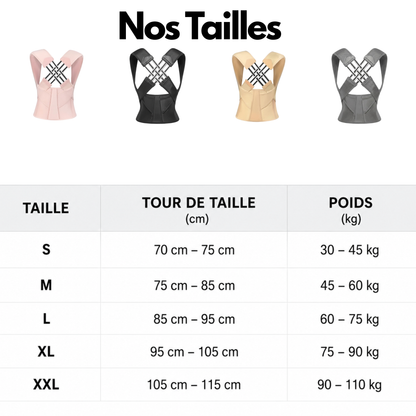 AlignPosture™ — Correcteur de Posture Discret & Confort Quotidien